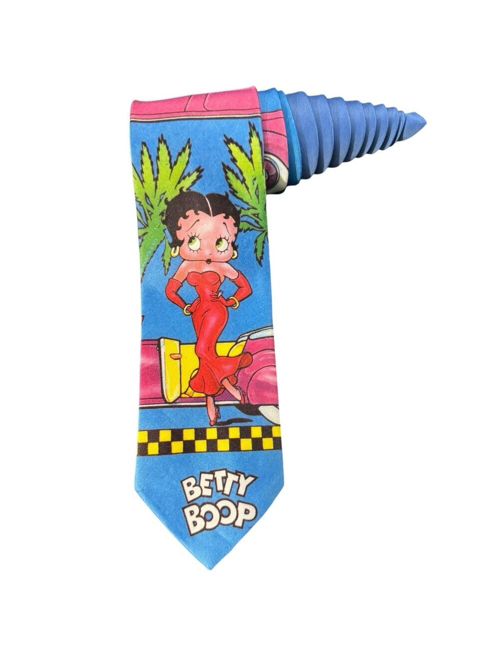 Ralph Marlin Betty Boop The Star Vintage Novelty Tie Polyester Cartoon